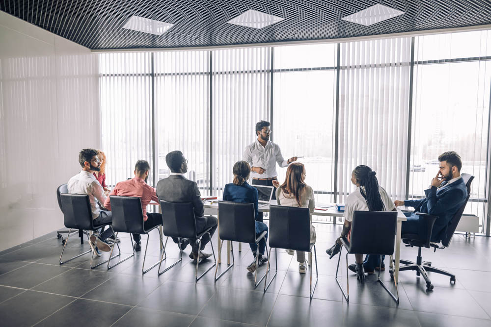 large meeting